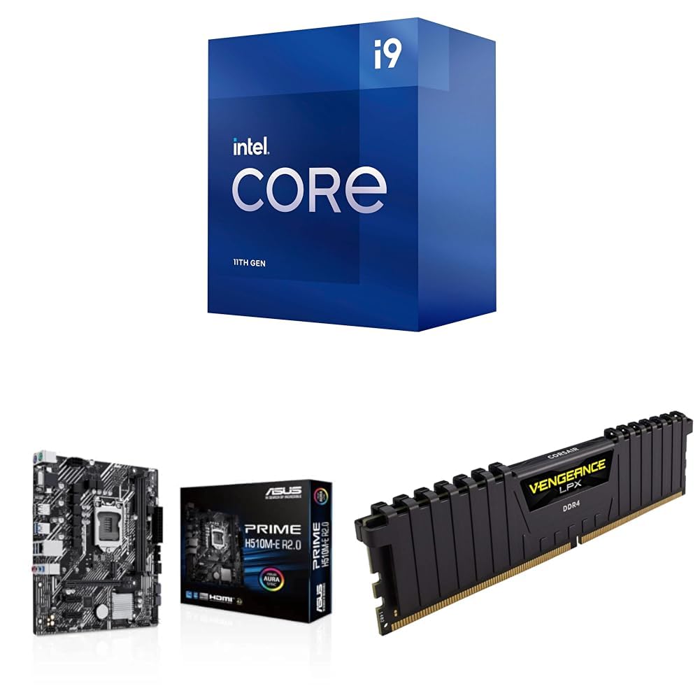Amazon.in: Buy Intel 11th gen i9+Asus H510 Motherboard+Corsair 16G